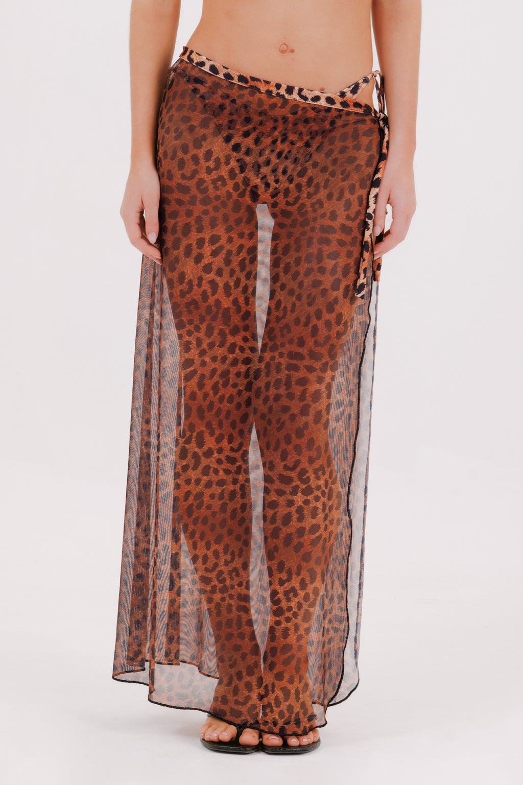 Pareo largo de tul - M26020