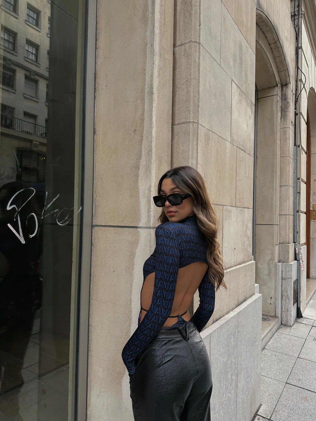 Body manga larga espalda descubierta