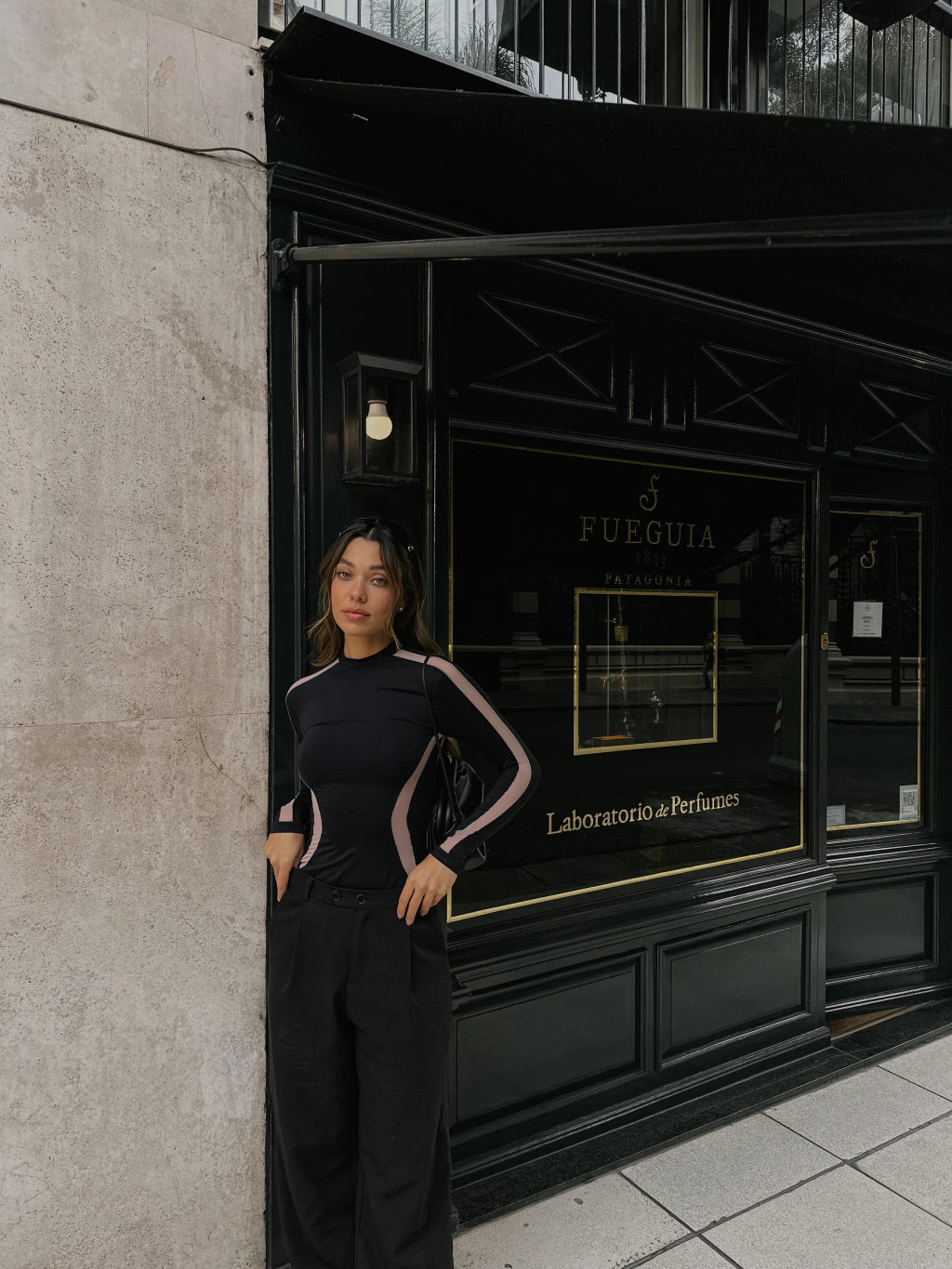 Body de manga larga con recortes de tul con lycra - L5758