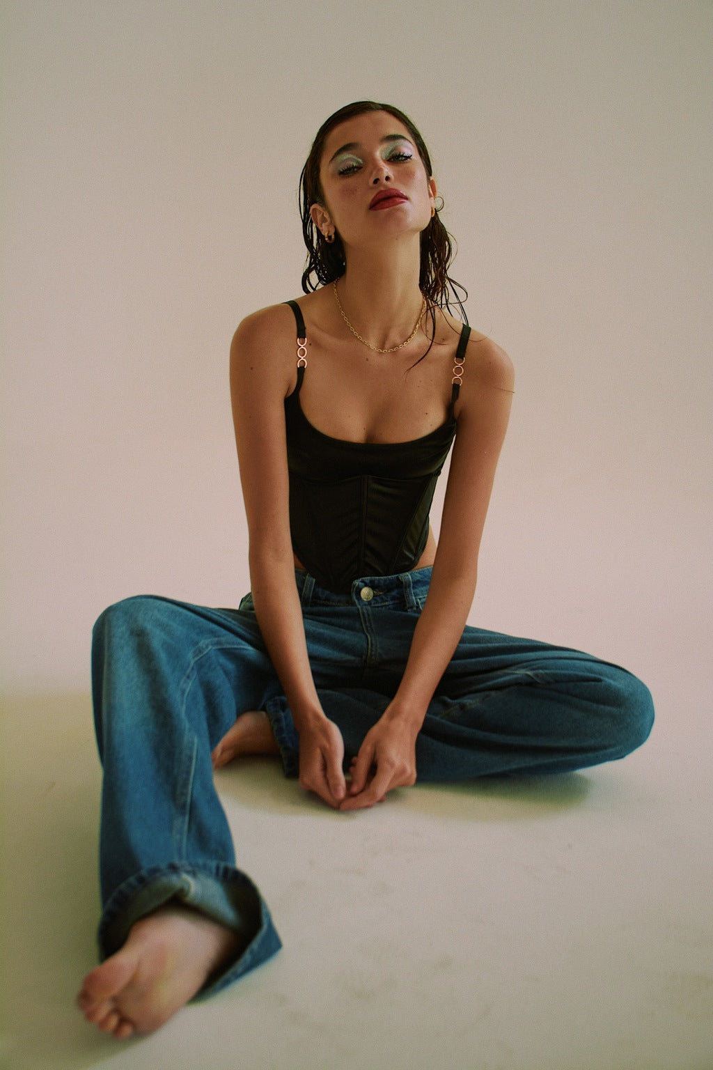 Bustier Corset con ballenas internas - L5754