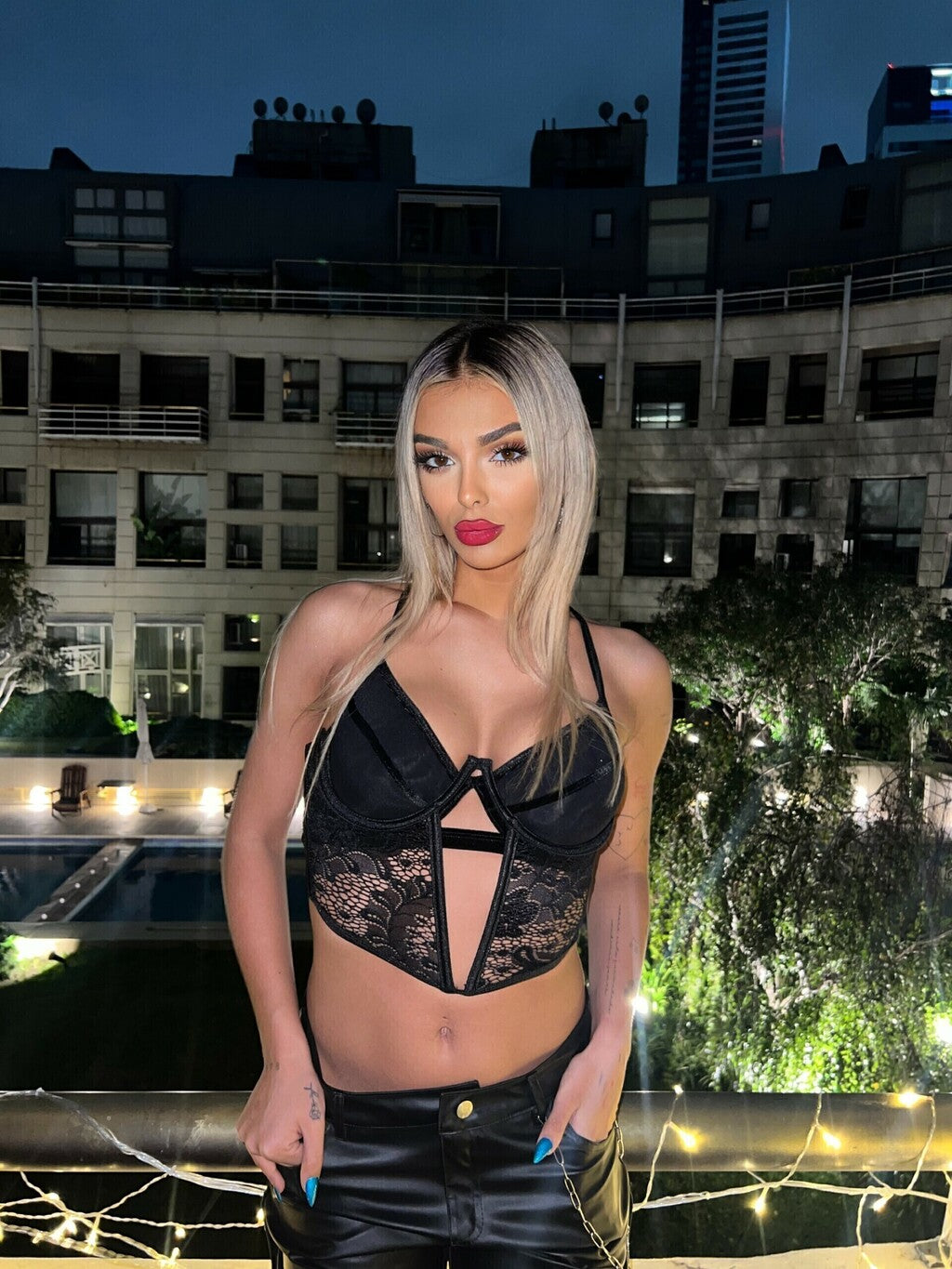 Underbust de encaje - L5764